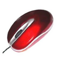 Oval Aluminum USB Optional Computer Mouse